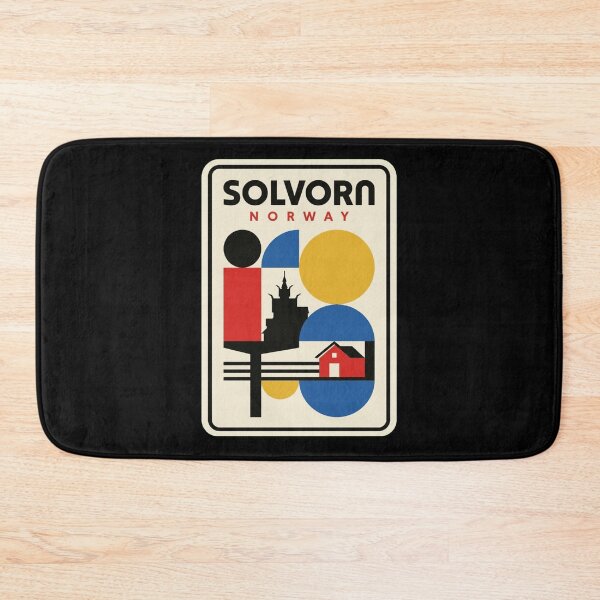 Item preview, Retro Solvorn Bauhaus Geometric Skyline designed and sold by k3rstman1.