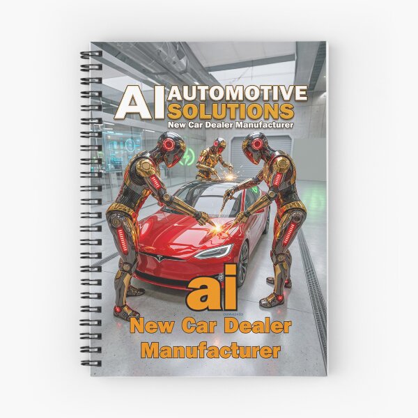 Item preview, AI New Car Dealer Manufacturer - The Future of Automotive Innovation designed and sold by DBM Photo Art 1.
