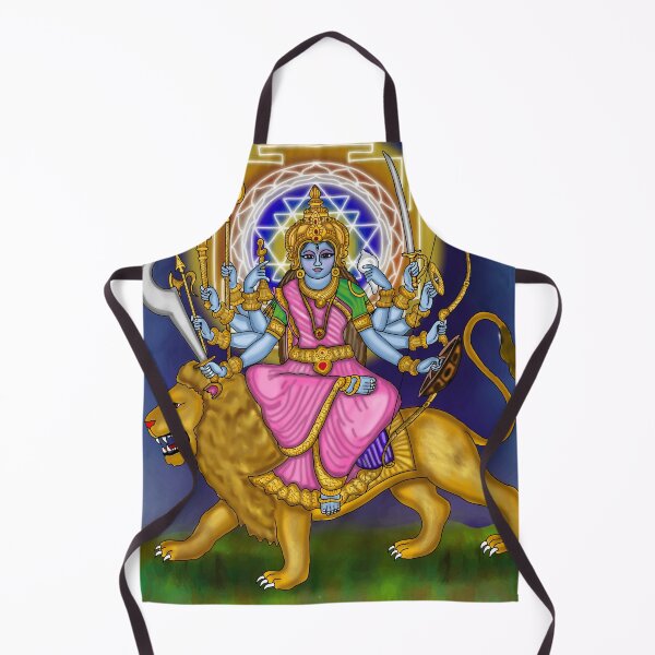 Item preview, Goddess Durga Digital Drawing | Hindu Goddess Spiritual Artwork  designed and sold by Harshit_Digital_Arts.