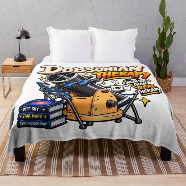 Item preview, Dobsonian Telescope Therapy - Cheaper Than Real Therapy - Funny Astronomy designed and sold by Benyacine.