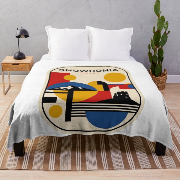 Item preview, Retro Snowdonia Bauhaus Geometric Skyline designed and sold by k3rstman1.