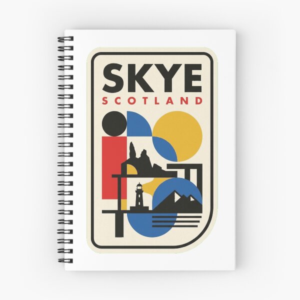 Item preview, Retro Skye Bauhaus Geometric Skyline designed and sold by k3rstman1.