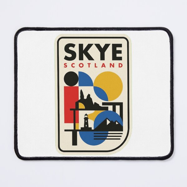 Item preview, Retro Skye Bauhaus Geometric Skyline designed and sold by k3rstman1.