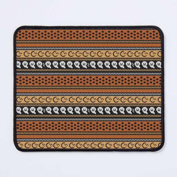 Item preview, Cute Ghosts Halloween Folk Stripe Seamless Pattern designed and sold by RomaRook.