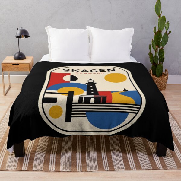 Item preview, Retro Skagen Bauhaus Geometric Skyline designed and sold by k3rstman1.