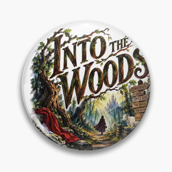 Item preview, Into the Woods the Musical designed and sold by Lyric Vault - Rock on.