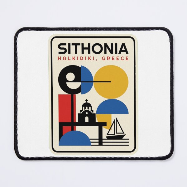 Item preview, Retro Sithonia Bauhaus Geometric Skyline designed and sold by k3rstman1.