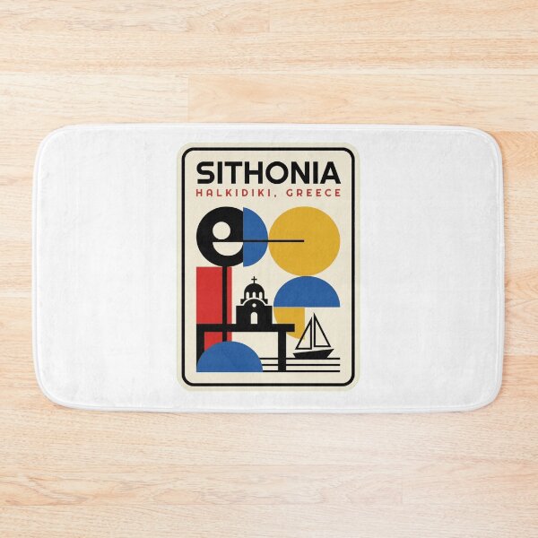 Item preview, Retro Sithonia Bauhaus Geometric Skyline designed and sold by k3rstman1.