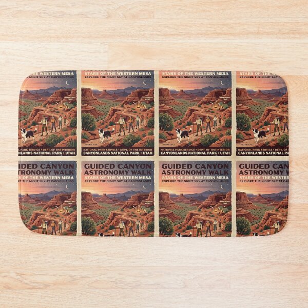 Item preview, Border Collie Canyon Astronomer designed and sold by PictoVibe.