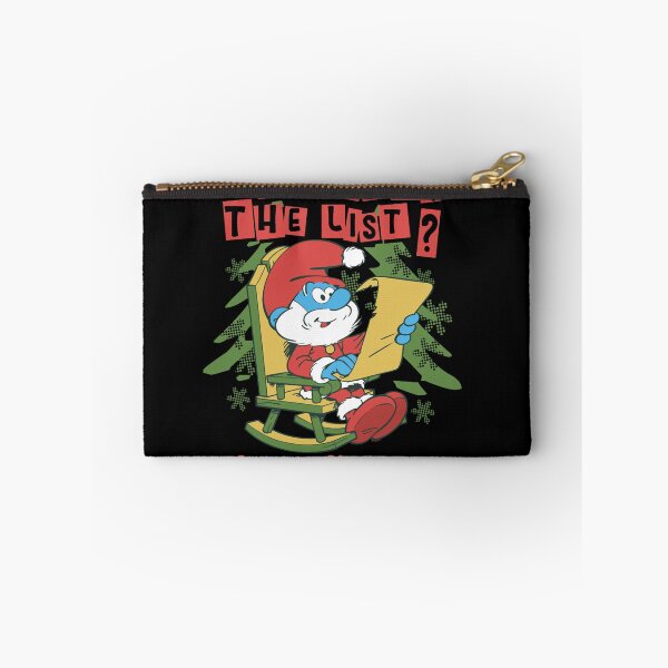 Item preview, The Smurfs Are you On The List Smurfy Christmas  Chest Logo Essential designed and sold by circliqueart.