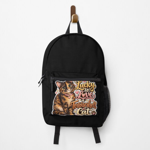 Item preview, Lucky to love a tortoiseshell cat designed and sold by GyspySoulStudio.