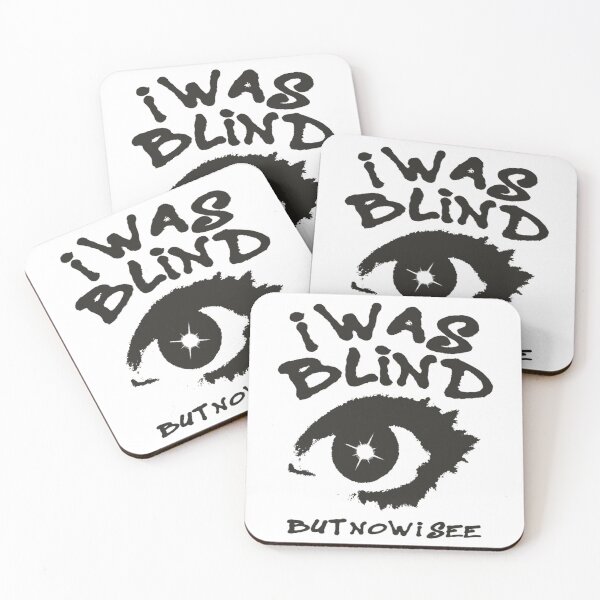 Item preview, I Was Blind But Now I See Grunge Eye Graphic designed and sold by Goblin Mode Shop.
