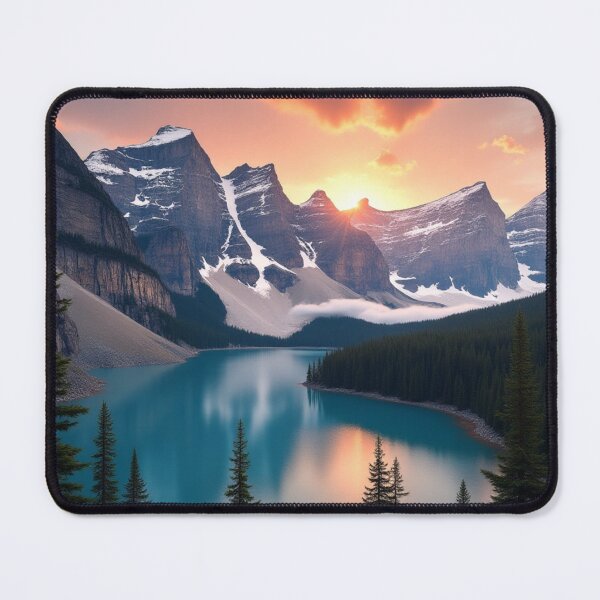Item preview, Alpine Dawn Reflections | Mountain Lake Serenity designed and sold by nhk999.