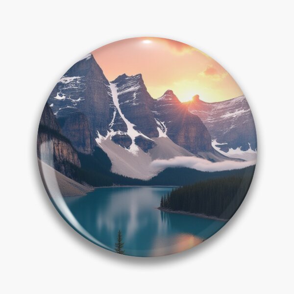 Item preview, Alpine Dawn Reflections | Mountain Lake Serenity designed and sold by nhk999.