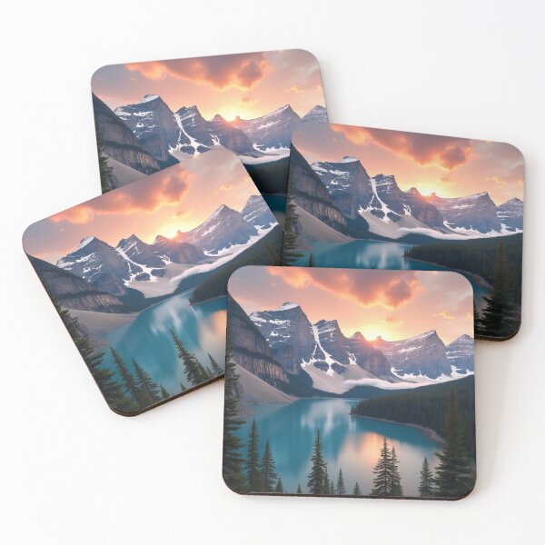 Item preview, Alpine Dawn Reflections | Mountain Lake Serenity designed and sold by nhk999.