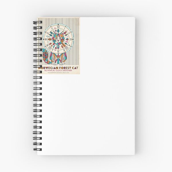 Item preview, Norwegian Forest Botanical Clockmaker designed and sold by PictoVibe.