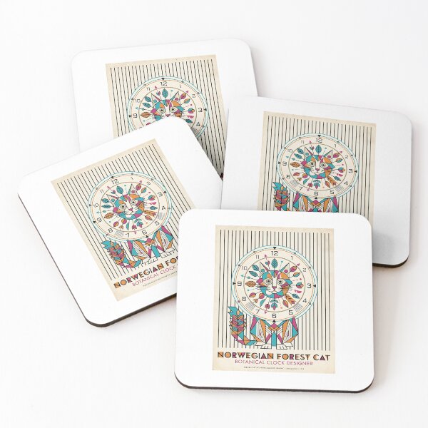 Item preview, Norwegian Forest Botanical Clockmaker designed and sold by PictoVibe.
