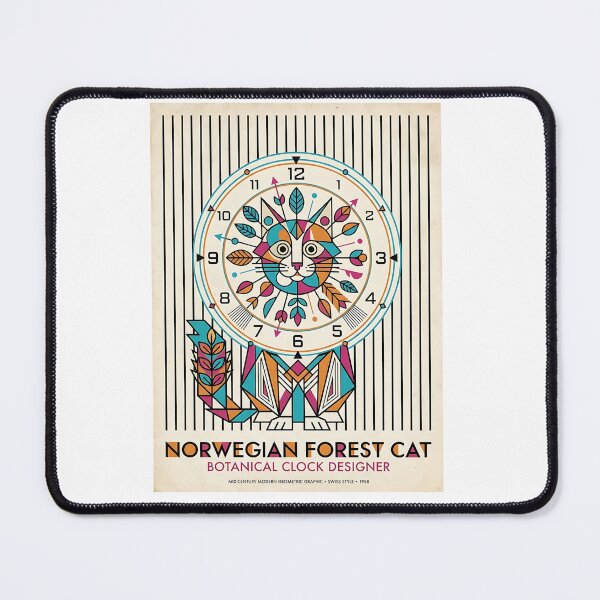 Item preview, Norwegian Forest Botanical Clockmaker designed and sold by PictoVibe.