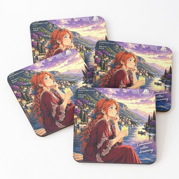 Item preview, Italy — Lake Como — An Elegant Golden-Hour Escape Among Villas and Alpine Waters designed and sold by DibujandoPorfa.