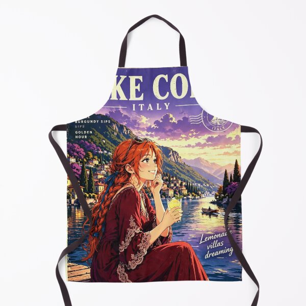 Item preview, Italy — Lake Como — An Elegant Golden-Hour Escape Among Villas and Alpine Waters designed and sold by DibujandoPorfa.
