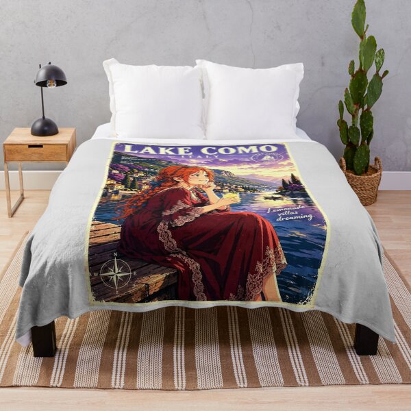 Item preview, Italy — Lake Como — An Elegant Golden-Hour Escape Among Villas and Alpine Waters designed and sold by DibujandoPorfa.