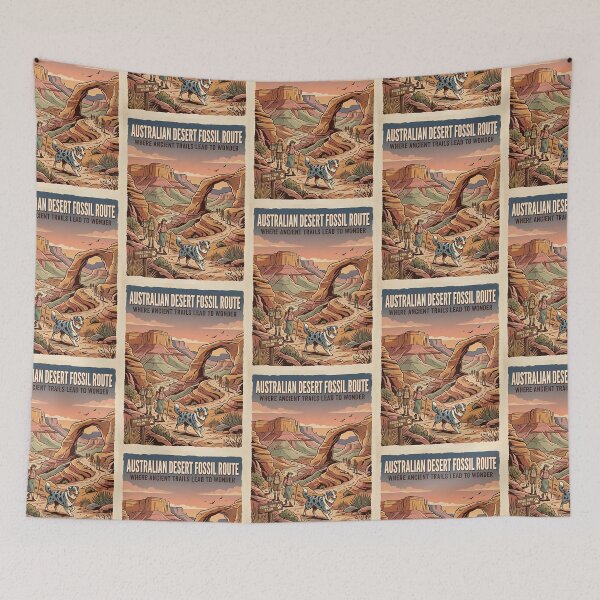 Item preview, Australian Shepherd Desert Fossil Guide designed and sold by PictoVibe.