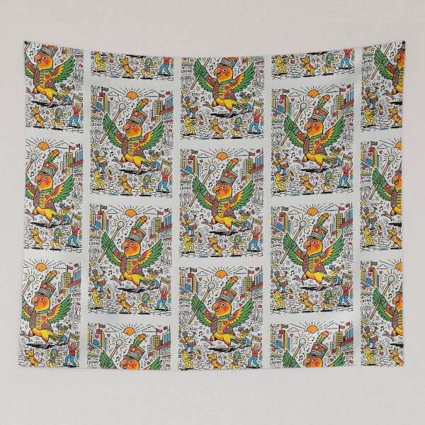Item preview, Sun Conure Carnival Drum Major designed and sold by PictoVibe.