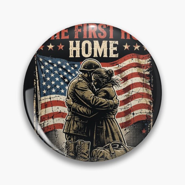 Item preview, Nothing Beats The First Hug Home Military Homecoming Shirt designed and sold by ApplegateForce.