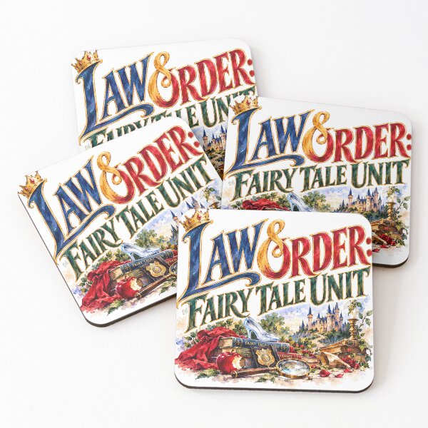 Item preview, Law and Order: Fairy Tale Unit designed and sold by Lyric Vault - Rock on.