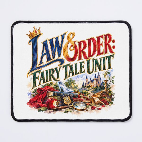 Item preview, Law and Order: Fairy Tale Unit designed and sold by Lyric Vault - Rock on.