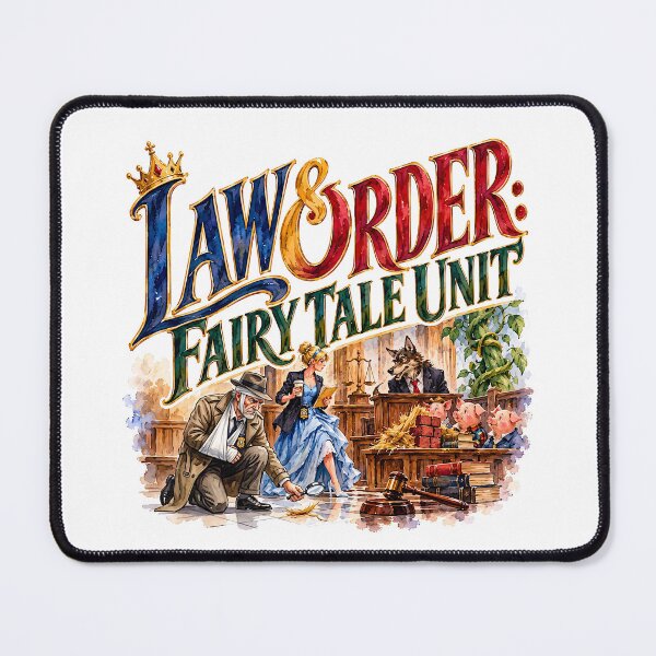 Item preview, Law and Order: Fairy Tale Unit designed and sold by Lyric Vault - Rock on.