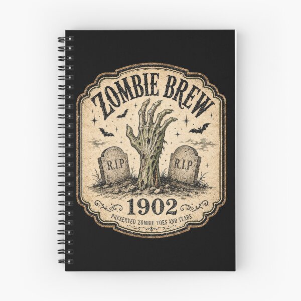 Item preview, Zombie Brew Apothecary Label designed and sold by Explicitly-Random.