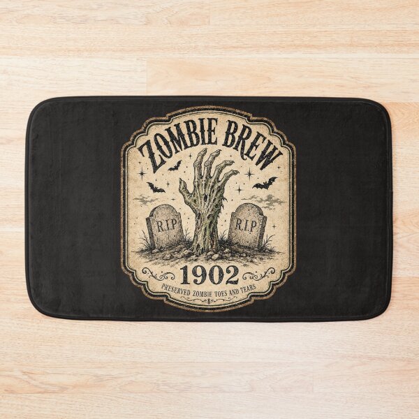 Item preview, Zombie Brew Apothecary Label designed and sold by Explicitly-Random.