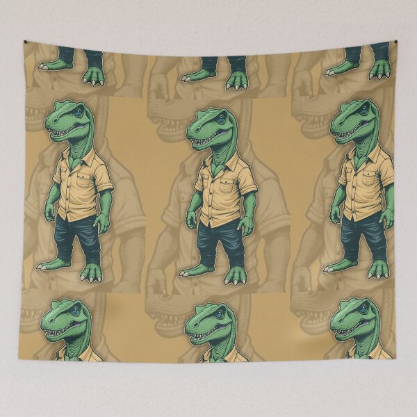 Item preview, Dinosaur Man designed and sold by 4gottenlore.
