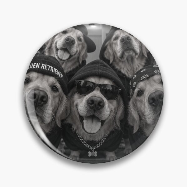 Item preview, Open the Door Golden Retriever Gang designed and sold by luu phong.