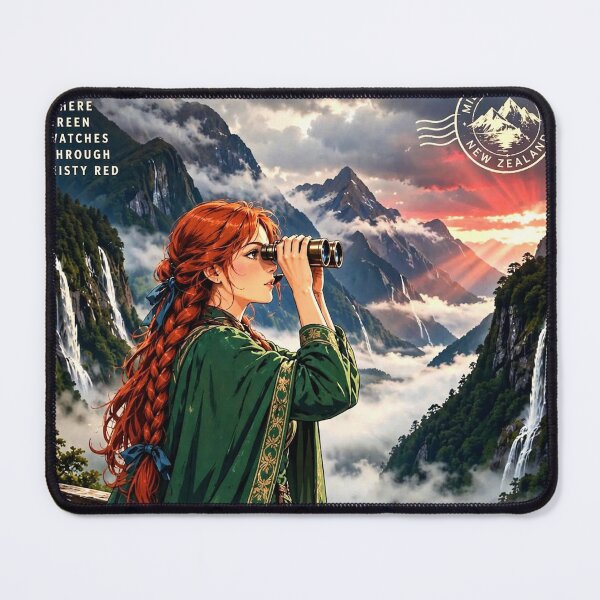 Item preview, New Zealand — Milford Sound — A Mysterious Journey Through Misty Fiords and Rainforest Cliffs designed and sold by DibujandoPorfa.