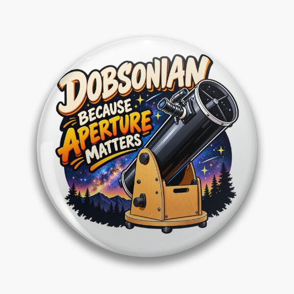 Item preview, Dobsonian Telescope Aperture Matters Funny Astronomy Gift designed and sold by Benyacine.