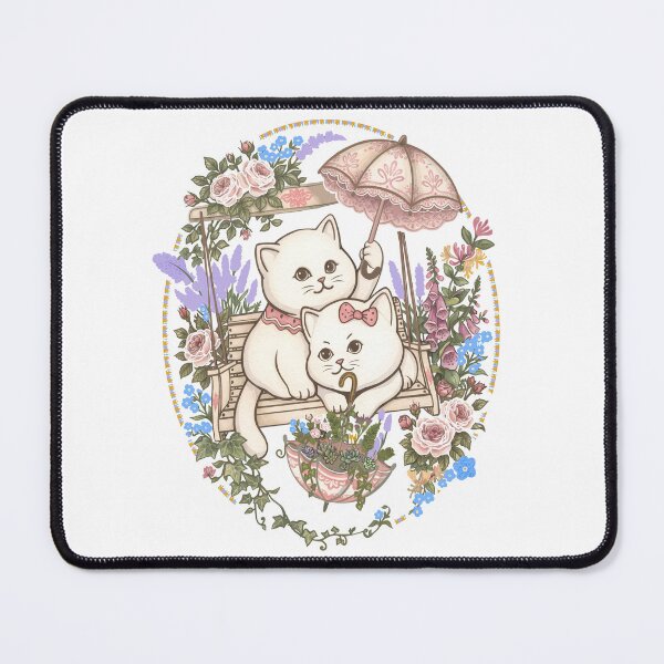 Item preview, Oval Parasol Swing Kittens designed and sold by catnbloom.