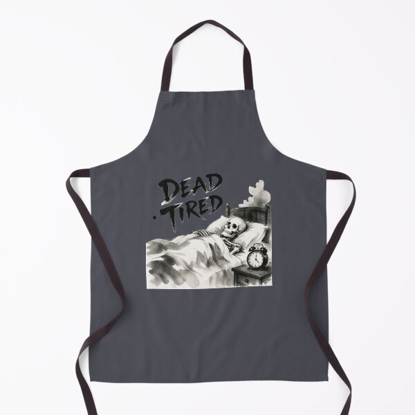 Item preview, Dead Tired Funny Halloween Skeleton Sleep Humor Spooky Season Design designed and sold by ManggaeJM.