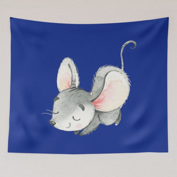 Item preview, A Little Grey Mouse Spiral Notebook designed and sold by shopnga.