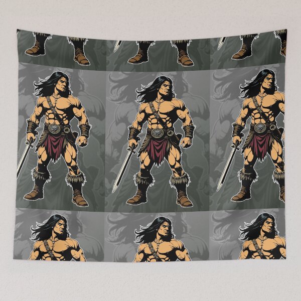 Item preview, Barbarian Warrior designed and sold by 4gottenlore.