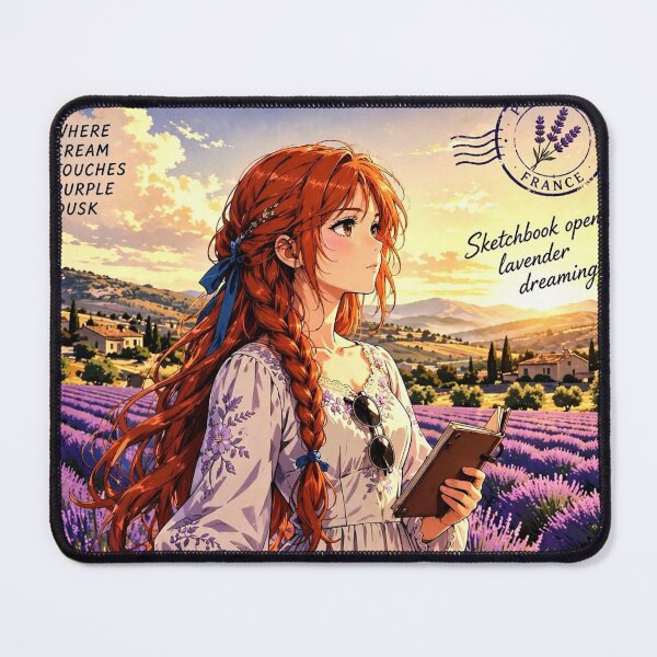 Item preview, France — Provence Lavender Fields — A Dreamy Summer Journey Through Endless Purple Horizons designed and sold by DibujandoPorfa.