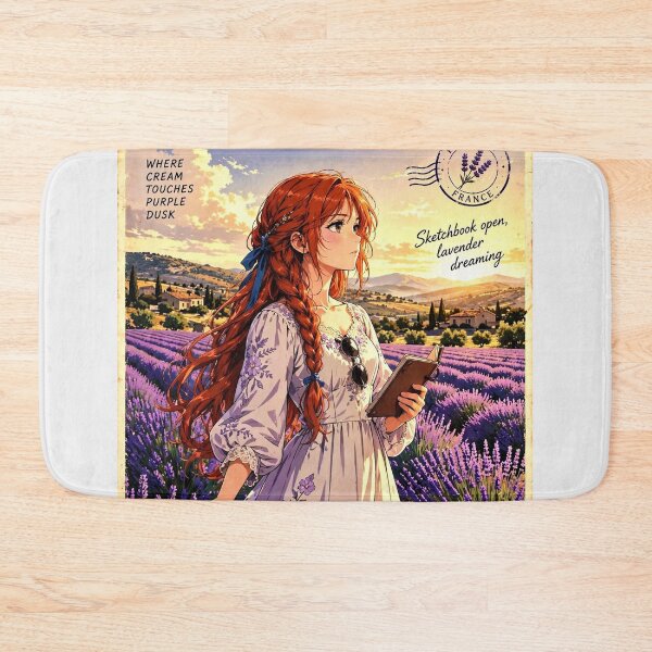 Item preview, France — Provence Lavender Fields — A Dreamy Summer Journey Through Endless Purple Horizons designed and sold by DibujandoPorfa.