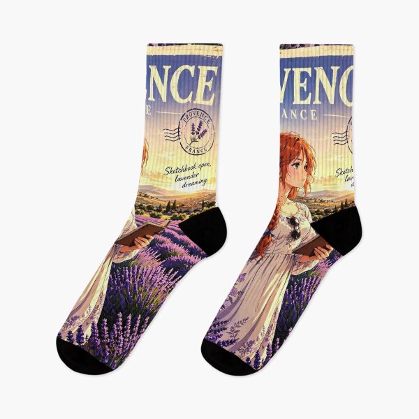 Item preview, France — Provence Lavender Fields — A Dreamy Summer Journey Through Endless Purple Horizons designed and sold by DibujandoPorfa.