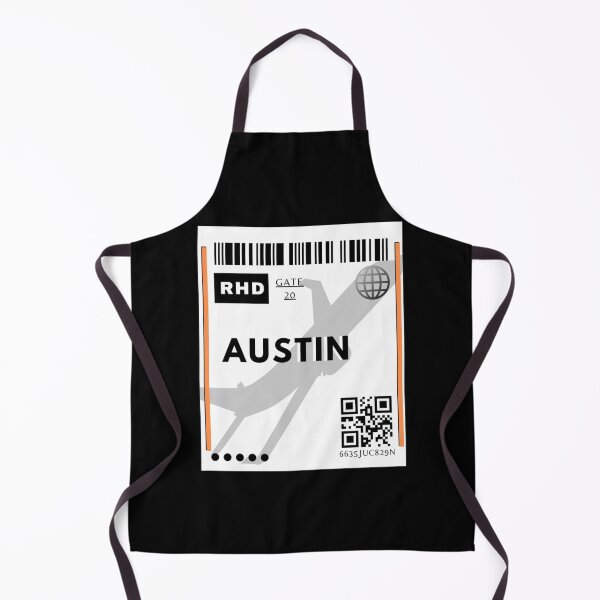 Item preview, Austin ticket design Sticker designed and sold by shopnga.