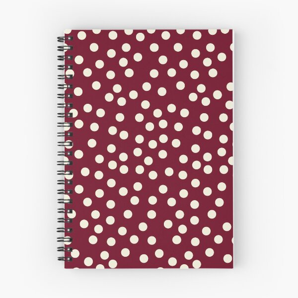 Item preview, Bordeaux Scatter Dots designed and sold by STUDIO MORE Los Angeles.