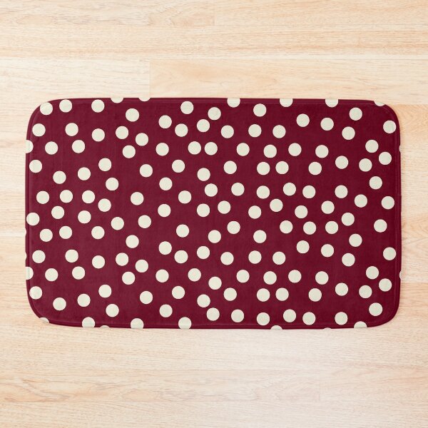 Item preview, Bordeaux Scatter Dots designed and sold by STUDIO MORE Los Angeles.