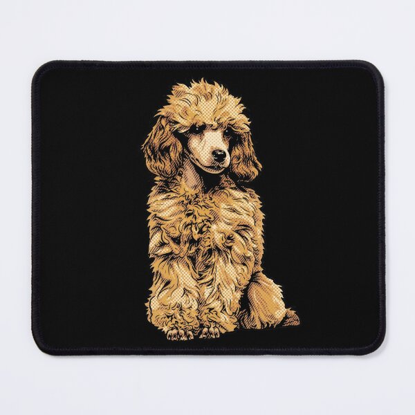 Item preview, Retro Comic Halftone Poodle Dog Graphic Art designed and sold by Terry Bain.
