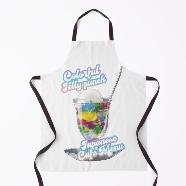 Item preview, Colorful Jelly Punch Japanese Cafe Menu Retro Dessert designed and sold by LOVEARTDESIGN.
