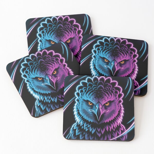 Item preview, Fierce Neon Harpy Eagle Design designed and sold by LuisWorks.